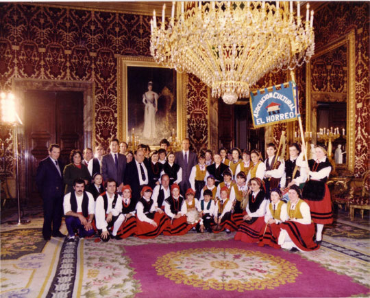 En el Palacio de Oriente